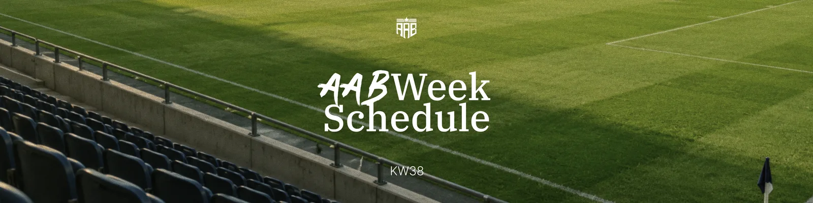 Unser Wochenplan für Kalenderwoche 38