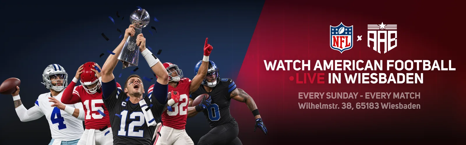 NFL Week 1 live in Wiesbaden | AAB Sportsbar